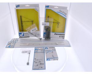 Schaal H0 Viessmann 4115, 4120, 4155, 4160, 4171, 4173 combinatieset 14-delig #9070