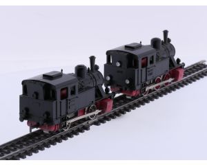 Schaal H0 Märklin 3029 en 2911 set van 2 stoomlocomotieven van KLVM #9126