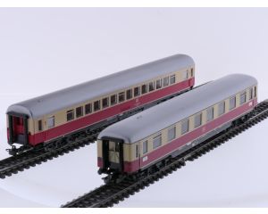 Schaal H0 Märklin 4055 en 4096 rijtuig set van de DB #9502