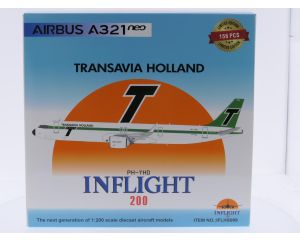 Schaal 1:200 Inflight200 IFLHS009 Airbus A321neo Transavia Retro "John Block, 60 Years Anniversary" Reg. PH-YHD #9138