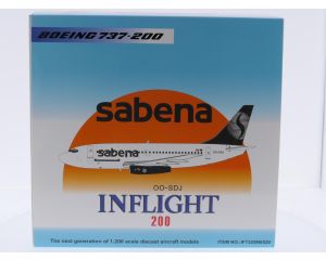 Schaal 1:200 Inflight200 IF732SN0520 Boeing 737-200 Sebena Reg. OO-SDJ #9142