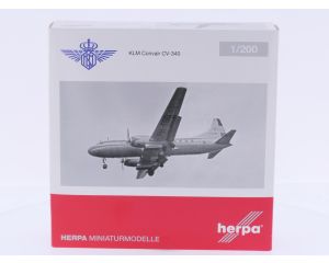 Schaal 1:200 Herpa 559393 Convair CV-340 "Pieter Brueghel" KLM Reg. PH-TGD #9146
