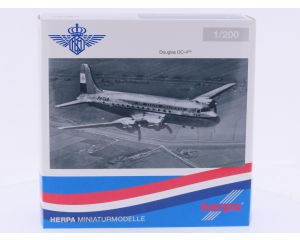 Schaal 1:200 Herpa 559799 Douglas DC-4 "Rotterdam" KLM Reg. PH-TAR #9147
