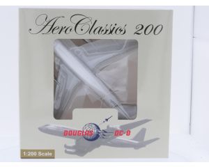 Schaal 1:200 Aeroclassics AMS20001 Douglas DC8-55F "Sir Isaac Newton" KLM Reg. PH-DCI #9153