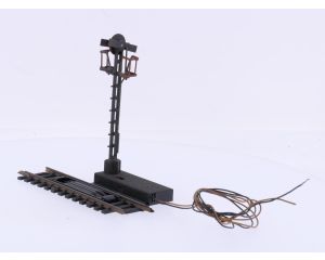 Schaal H0 Fleischmann 6013 elektrische ontkoppelrail met sein #9163