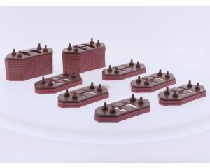 Schaal H0 Märklin 7064 en 7065 pijler set #9198