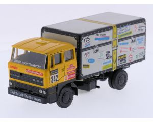 Schaal 1:50 Lion Car Nr.342 Dakar DAF 3300 de Koffer van Jan de Rooy 1983 #9219