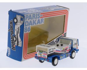 Schaal 1:50 Portegies truck models DAF Turbotwin II Parijs-Dakar 1986 Jan de Rooy #9221