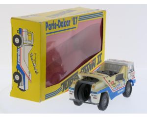 Schaal 1:50 Portegies truck models DAF Turbotwin II Parijs-Dakar 1987 Jan de Rooy #9222