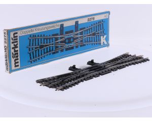 Schaal H0 Märklin 2275 K -rail engelse wissel #3082