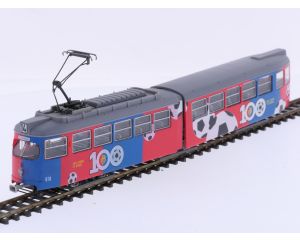 Schaal H0 Wabu Düwag BVB 617 Basel "100 Jahre FC Basel" #9225