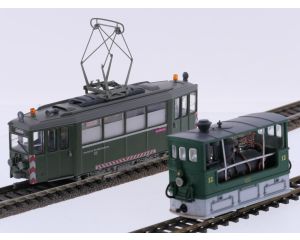 Schaal H0 Atlas 7519002 stoomtram met Kato 30931 Veltische Straßembahnen 230 #9240