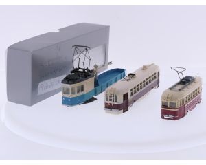 Schaal H0 nr. 9 GM-33 nr. 4435, RVZ-6 222 en KTM-1 #9242