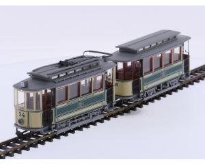 Schaal H0m Herrmann & Partner Bielefelder Strassbahn. no. 24 en 48 #9246