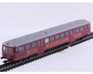 Schaal H0 Brekina 64121 motorwagen VT 104 'Jägermeister' van de SWEG #9253