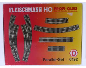 Schaal H0 Fleischmann 6192 profi-gleis parallel set D #9256