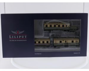 Schaal H0 Liliput L133515 Akku-Triebwagen 3-delig AT 535/535a/536 KPEV. Digitaal #9264