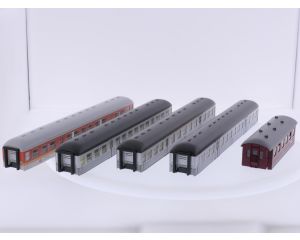 Schaal H0 Märklin 2862, 4255, 4256 en 4335 set van 5 kappen van de DB #9290