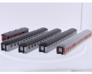 Schaal H0 Märklin 2862, 4255, 4256 en 4335 set van 5 kappen van de DB #9290
