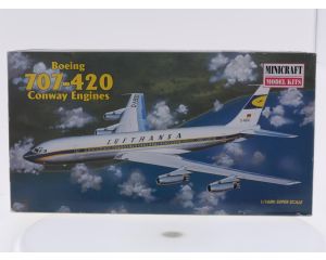Schaal 1:144 Minicraft 14455 Boeing 707-420 Conway Engines Lufthansa #9291