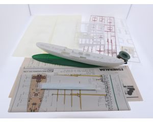 Schaal 1:350 IMAI B-311-700 Chilean Navy 4-masted Barkentine Esmeralda Operation Sail / Water Line Model #9323