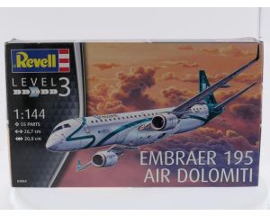Schaal 1:144 Revell 04884 Embraer 195 Air Dolomiti Reg. I-ADJT #9338