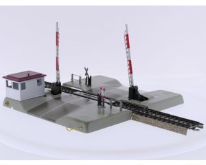 Schaal H0 Märklin 7192 volautomatische overweg met rails #9423