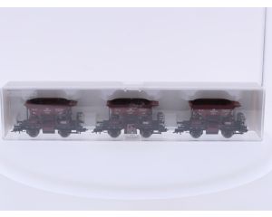 Schaal H0 Fleischmann NEW OLD STOCK 82 5505 K set van drie zijlossers van de DB #9467