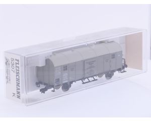 Schaal H0 Fleischmann NEW OLD STOCK 5307 K vistransportwagen van de DRG #9483