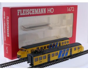 Schaal H0 Fleischmann 1472 elektrische treinstel Plan V (Mat '64) van de NS #9691