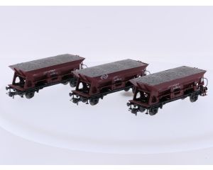 Schaal H0 Roco 44038 wagonset 3-delig grindwagen van de NS #9701