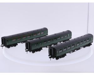 Schaal H0 Fleischmann 5146, 5147 en 5148 personenrijtuigenset 3-delig van BR #9713