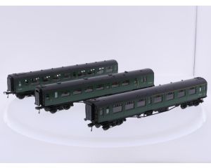 Schaal H0 Fleischmann 5146, 5147 en 5148 personenrijtuigenset 3-delig van BR #9713