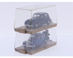 Schaal 1:43 Brumm Fiat 508C 1100 Berlina (1937-1939) en Lancia Aprilia gazogène (1939-1944) #9733