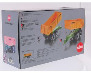 Schaal 1:32 Siku NEW OLD STOCK 6780 Joskin tandem-as-aanhanger #9772