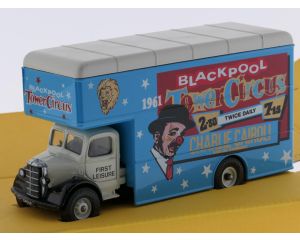 Schaal 1:50 Corgi Classics Bedford O series pantechnicon blackpool tower circus #9787