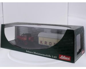 Schaal 1:43 Schuco NEW OLD STOCK 02892 Hanomag ST 100 met aanhanger "Circus Krone" #9793