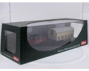 Schaal 1:43 Schuco NEW OLD STOCK 02892 Hanomag ST 100 met aanhanger "Circus Krone" #9793