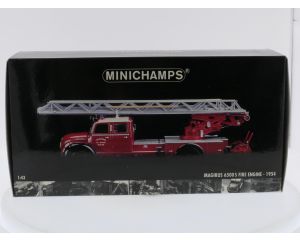 Schaal 1:43 Minichamps NEW OLD STOCK 439 140070 Magirus 6500 S fire engine - 1954 #9805