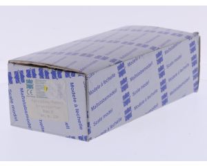 Schaal 1:43 Conrad 1034 Mercedes-Benz raceautotransporter 1955 met Brumm S023 Mercedes-Benz W196 GP Inghilterra 1955 #9808