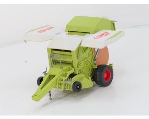 Schaal 1:16 Bruder 3011 en 2121 tractor set Claas Atlas 936 RZ met Claas Rollant 250 roto cut #6634