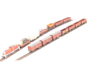 Schaal H0 Roco digitale trein met BR 290 en 13 wagons van de DB en NS #6666