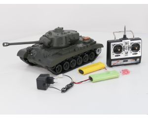 Schaal 1:16 Heng Long RC M26 Pershing green BB+IR #6671