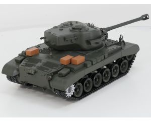 Schaal 1:16 Heng Long RC M26 Pershing green BB+IR #6671