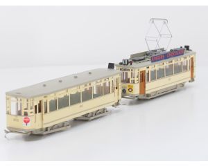 Fairfield tram set type 800 en 900 met Ringers chocolade reclame van de HTM #P269