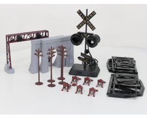 Schaal 0 scenery set met extra's #8454