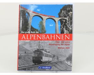 GeraMond boekenset Eisenbahn-Wunderland Schweiz, Die Rhätische Bahn en Das große Buch der Alpenbahnen - Hardcover #8716