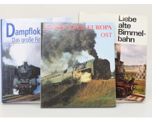Set van 3 boeken spoorwegboeken Duitsland - Hardcover #8725