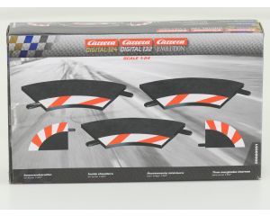 Schaal 1:24 Carrera 20020551 binnenste schoudercurve 1/60° (3), eindstuk (2) #8780