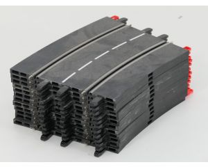 Schaal 1:24 Carrera 20020578 bocht 4/15° (12). Ongepoetst #8800